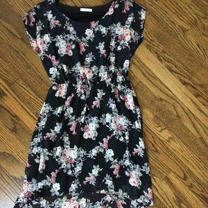 Floral chiffon dress